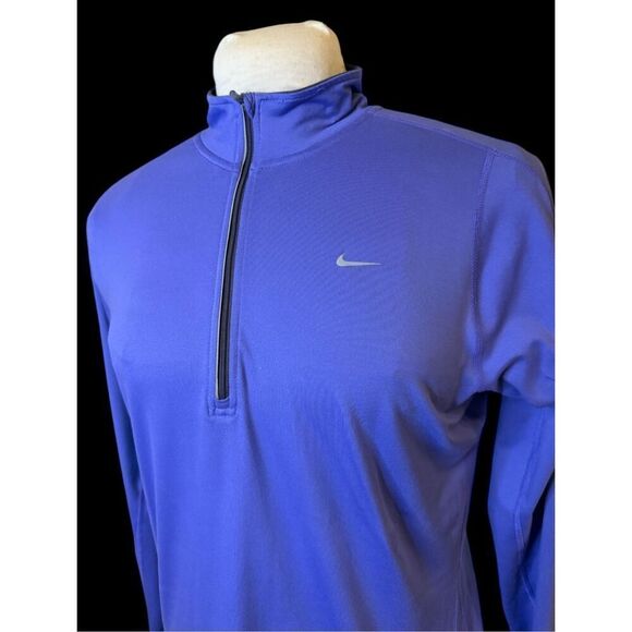 Nike Dri-Fit Element Running Pullover Sz. L Half Zip Activewear Sports - Picture 3 of 12